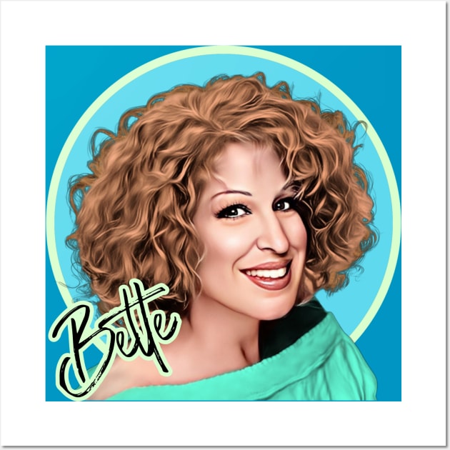 Bette Midler Wall Art by Zbornak Designs